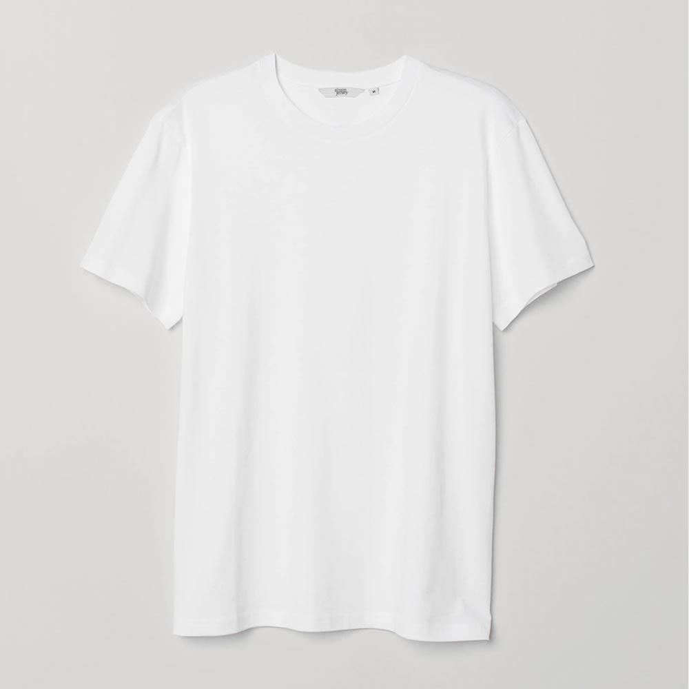 SJ Men's Lavish Crew Neck Tee Shirt Men's Tee Shirt Image White XS 