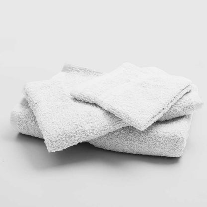 Brothers Tex Super Absorbent 3 Pieces Bath Towel Set Towel BST White 