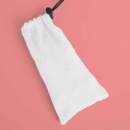 Polo Republica Knitted Pouch. Made-With-Waste! General Accessories Polo Republica White 