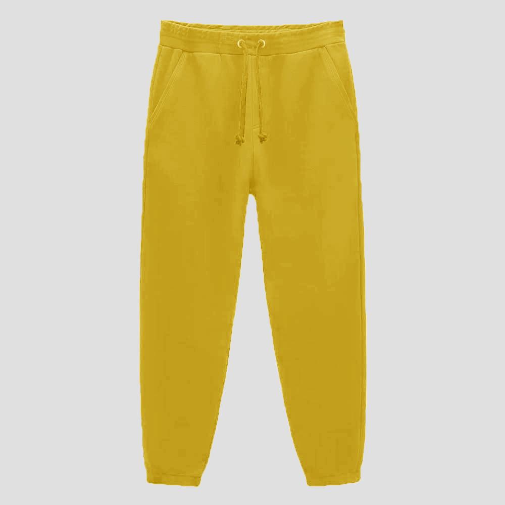 Polo Republica Men's Heraklion Fleece Jogger Pants Men's Trousers Polo Republica Yellow XS 