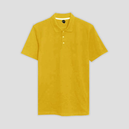 Poler Men's Seattle Short Sleeve Polo Shirt Men's Polo Shirt IBT Yellow S 