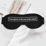 Polo Republica Eye Mask for Sleeping. Made-With-Waste! Eyewear Polo Republica Black True Silence 
