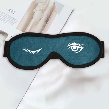 Polo Republica Eye Mask for Sleeping. Made-from-Waste! Eyewear Polo Republica Teal Wink 