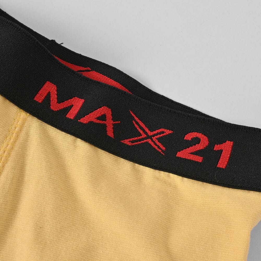 Max 21 Men's Stretch Jersey Boxer Shorts - Pack Of 2 Men's Underwear SZK 