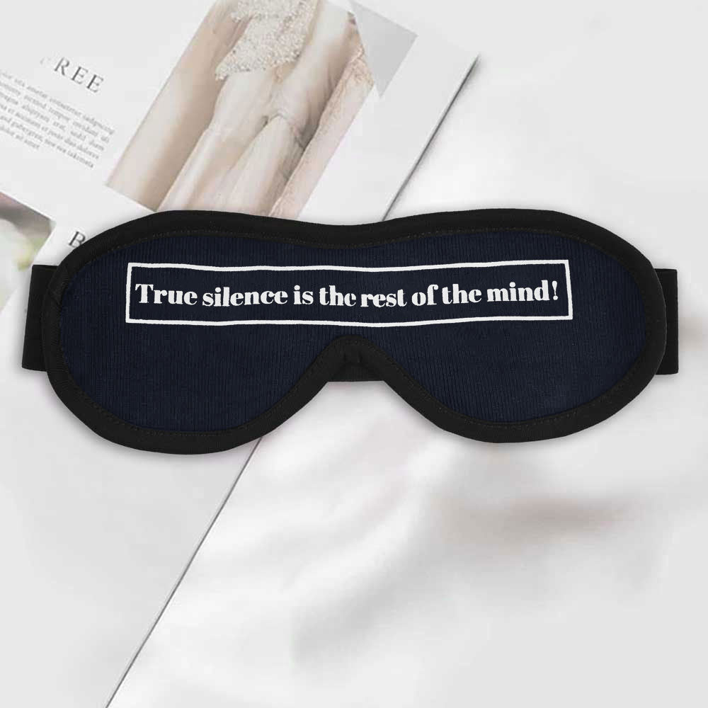 Polo Republica Eye Mask for Sleeping. Made-With-Waste! Eyewear Polo Republica Navy True Silence 
