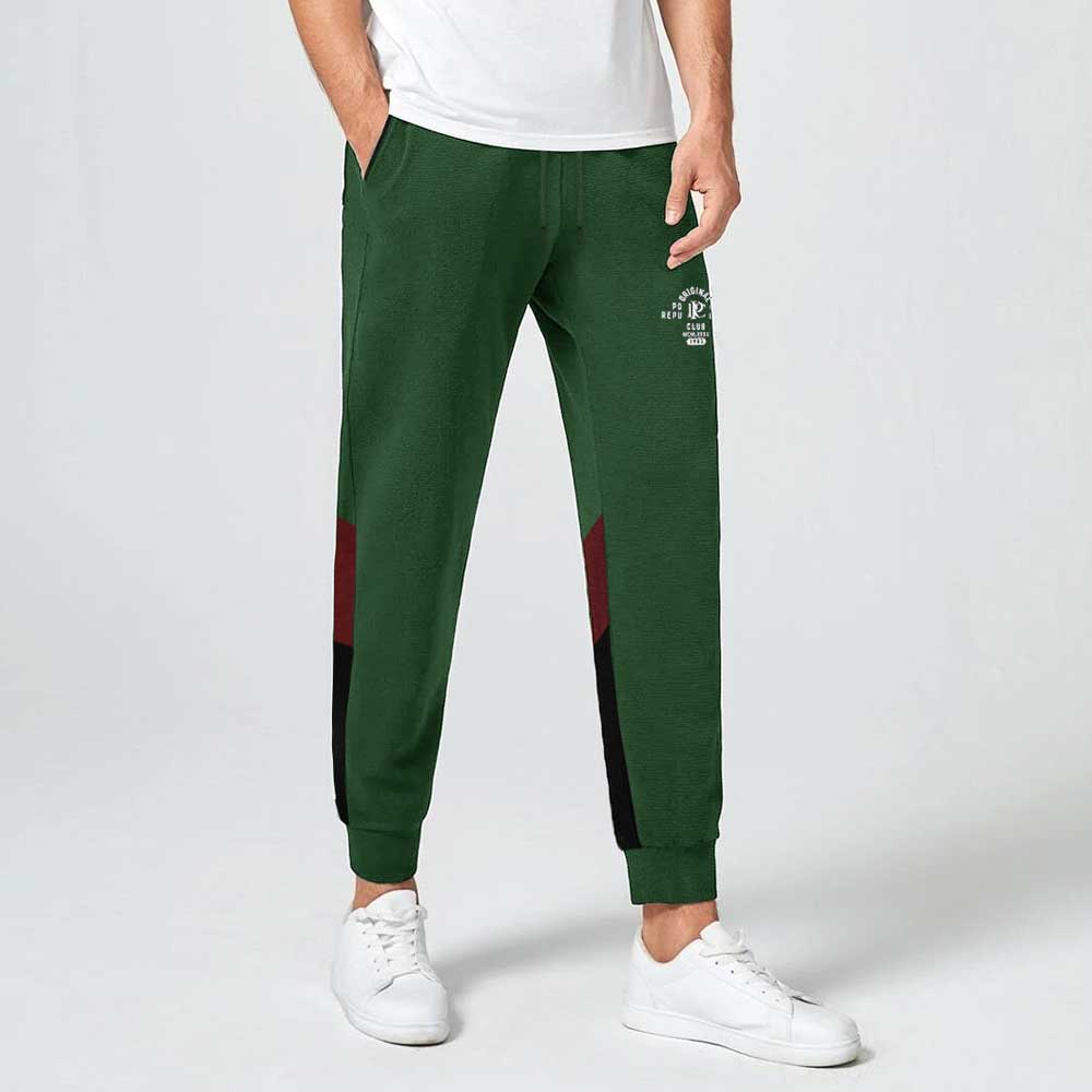 Polo Republica Men's PRC Printed Soft Pique Jogger Pants Men's Jogger Pants IBT 