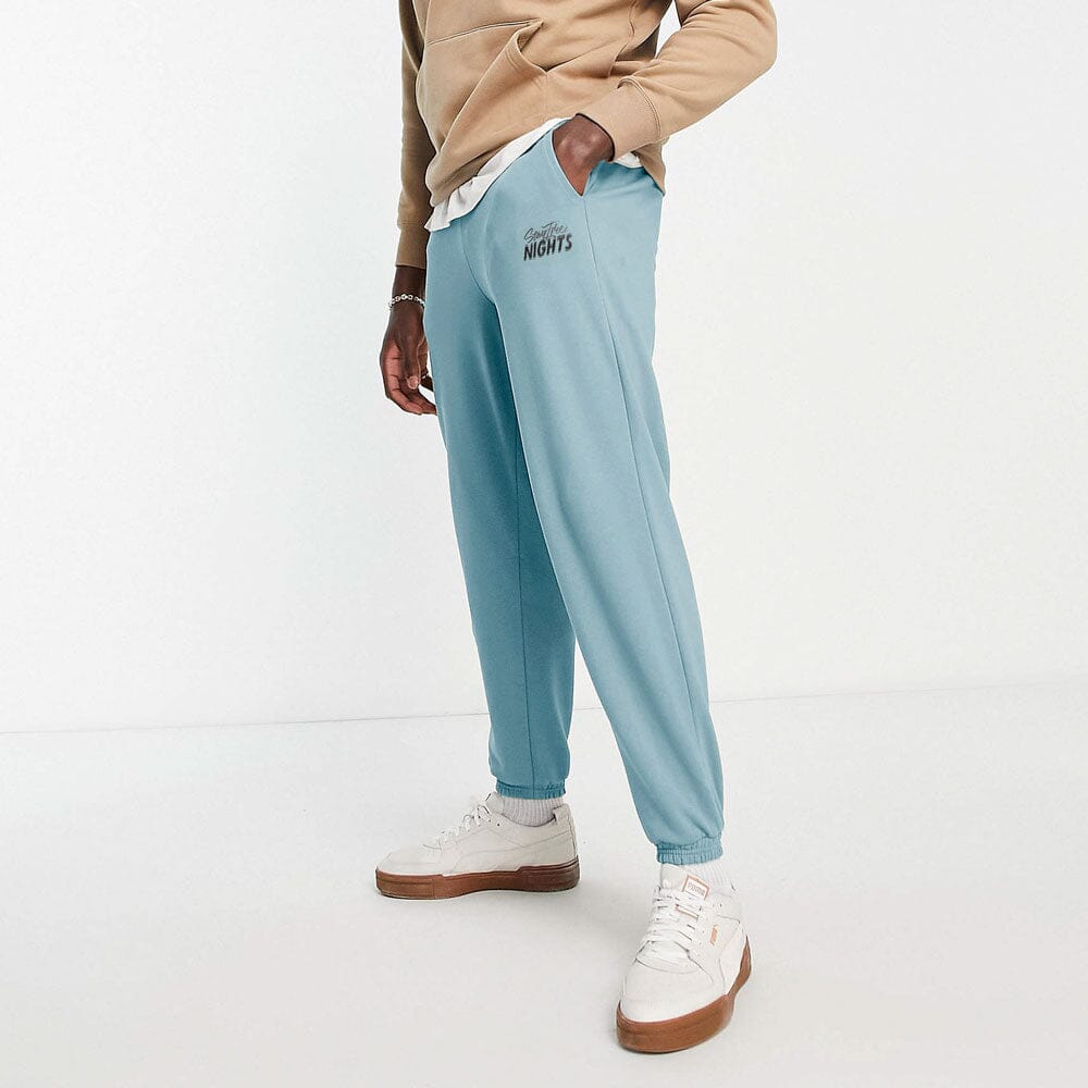 Polo Republica Men's Stay Free Nights Printed Fleece Jogger Pants Men's Trousers Polo Republica 
