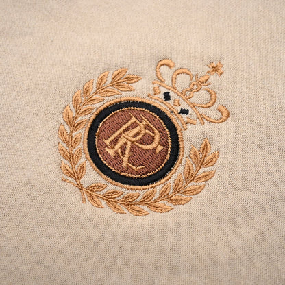 Polo Republica Men's PRC Crest Embroidered Fleece Sweat Shirt Men's Sweat Shirt Polo Republica 