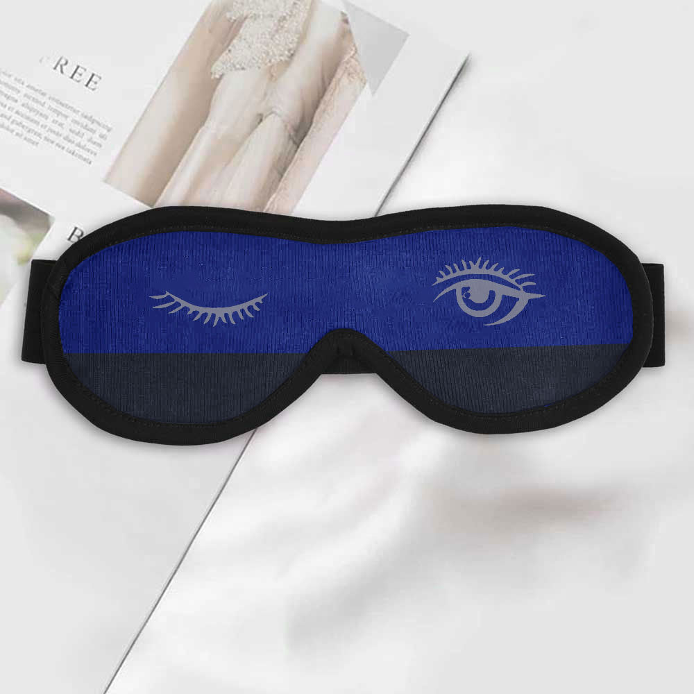 Polo Republica Eye Mask for Sleeping. Made-With-Waste! Eyewear Polo Republica Royal & Navy Winkle 